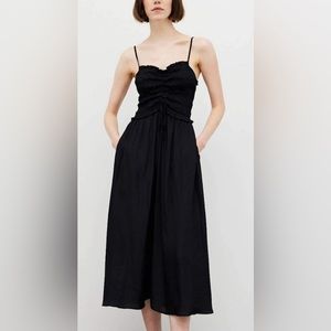 Grade & Gather Smocked Midi Dress‎